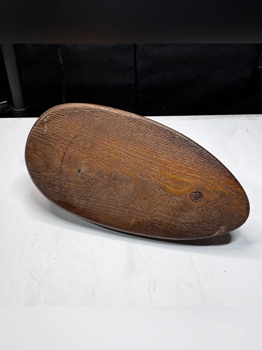 Vtg Antique Duck Decoys Pair Carved Wood Redish Beak Country Hunting